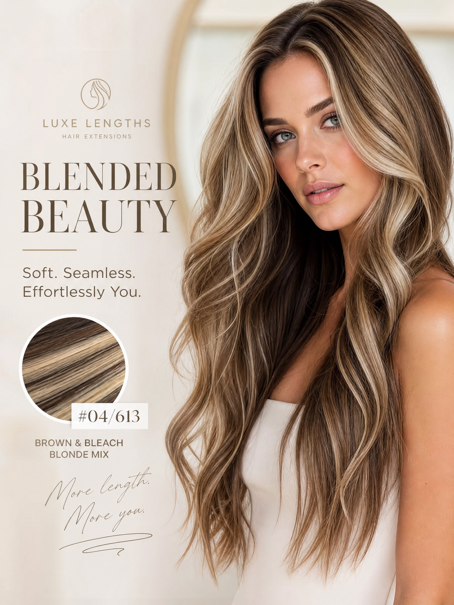 Pu traceless nano human hair European and American hair extension 16inch 40cm 20 piece pack