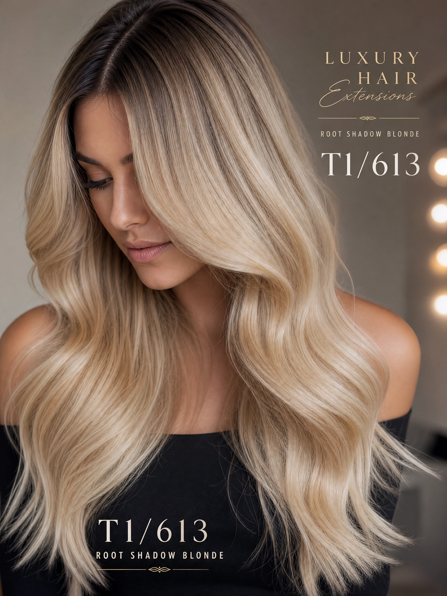 Pu traceless nano human hair European and American hair extension 16inch 40cm 20 piece pack